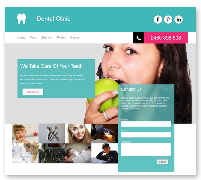 EverWeb Dental Clinic Template