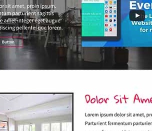Projecto EverWeb Template Preview