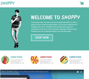 Shoppy EverWeb Template